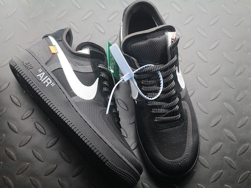 Air Force 1 Low   Black White (with Brown   Box)