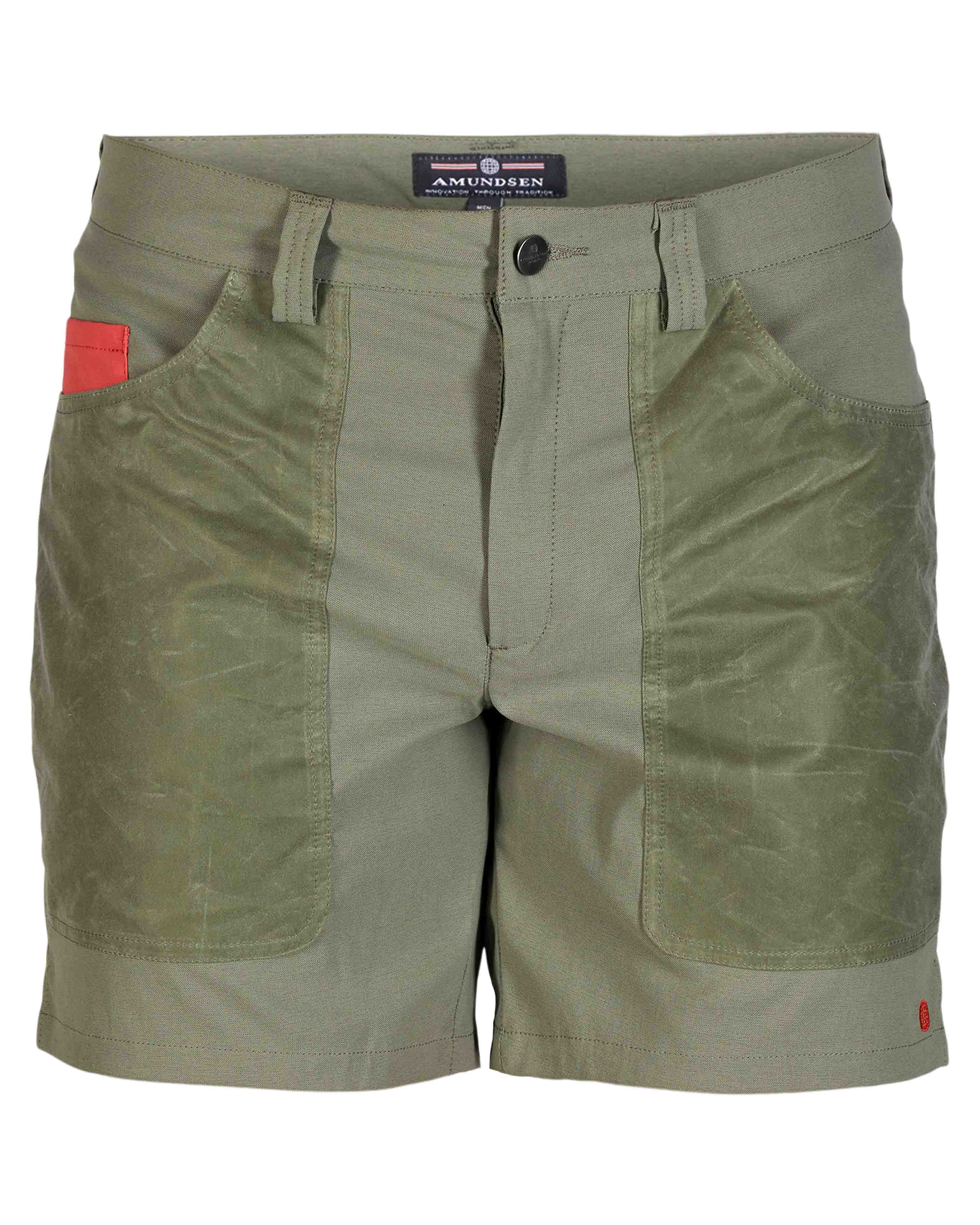 Amundsen Sports 7Incher Field Shorts Mens Blue Surf/Olive Ash
