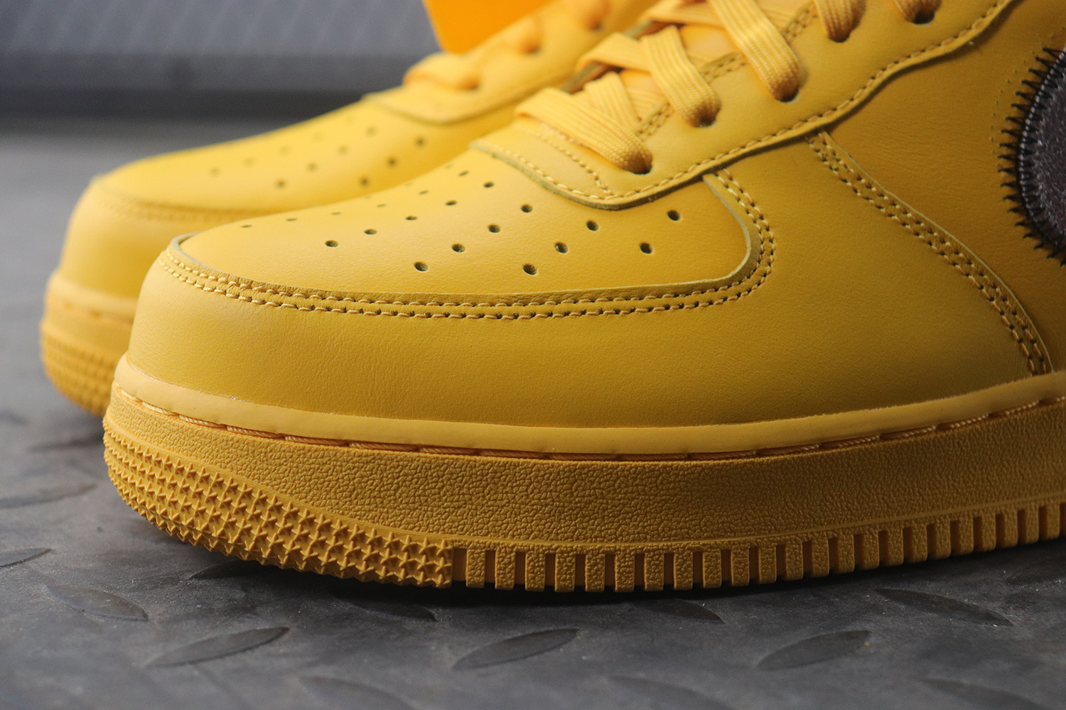 The   x Nike Air Force 1 University Gold