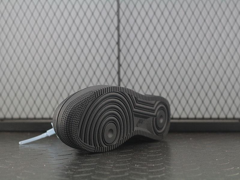 Air Force 1 Low   Black White (with Brown   Box)