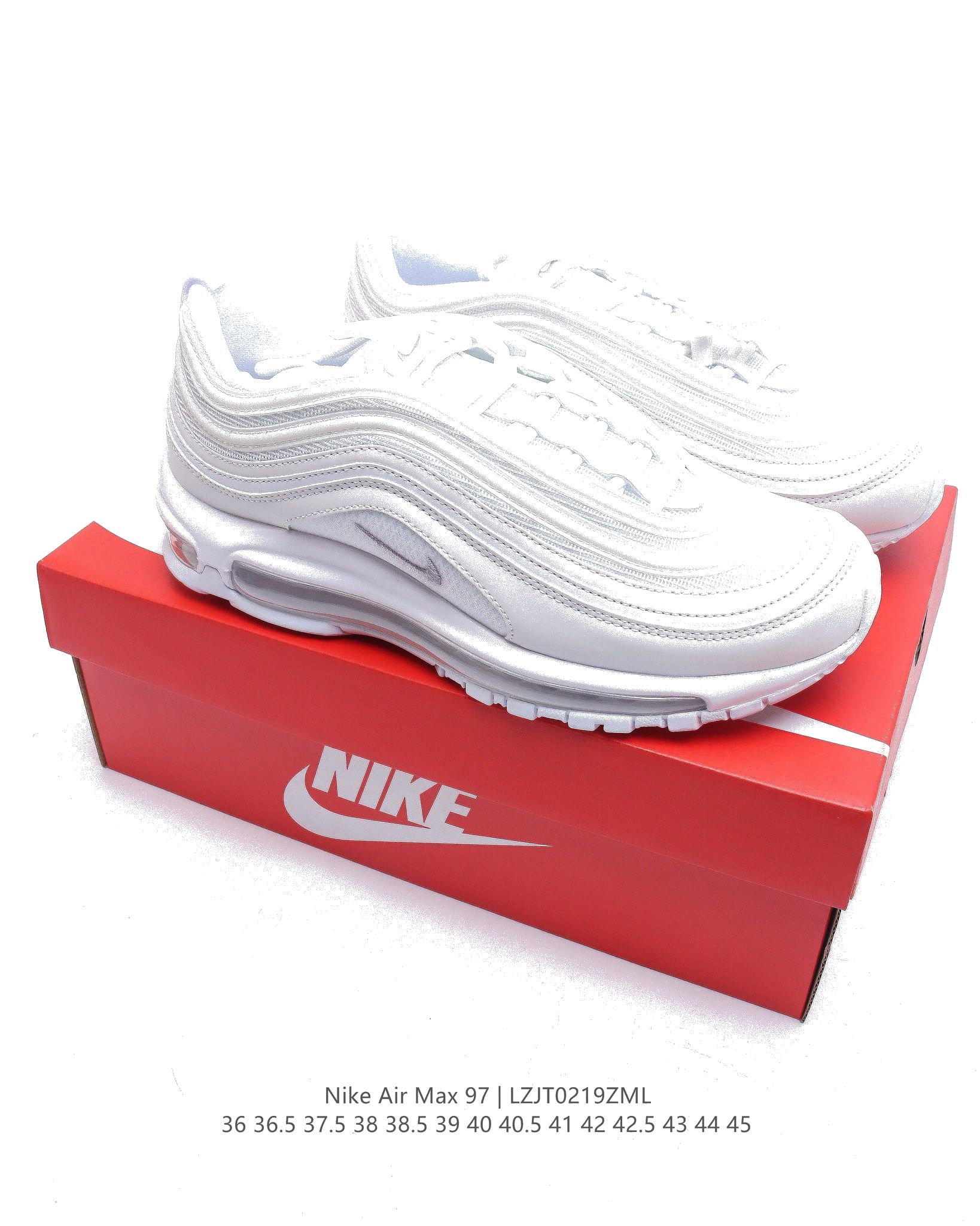 Nike Air Max 97 White 921826-016 Dames & Heren Schoenen