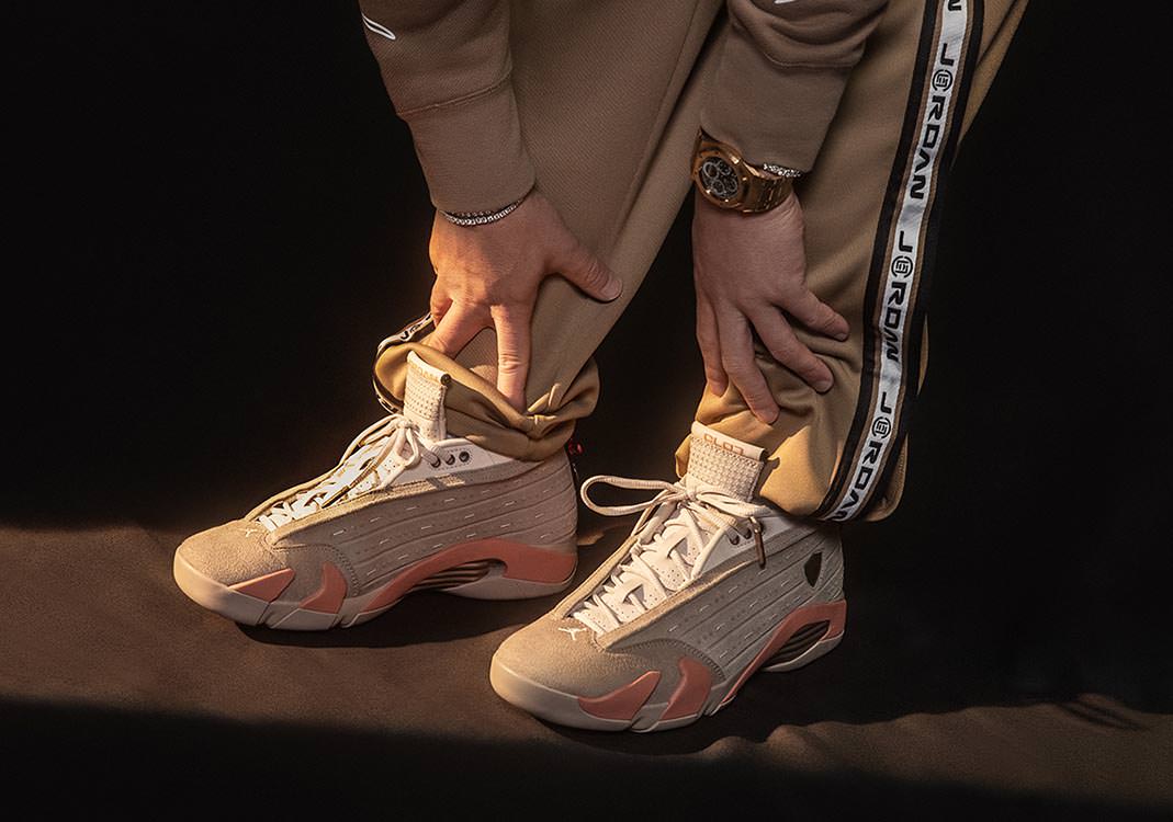 Jordan 14 Retro Low Clot Terra Blush