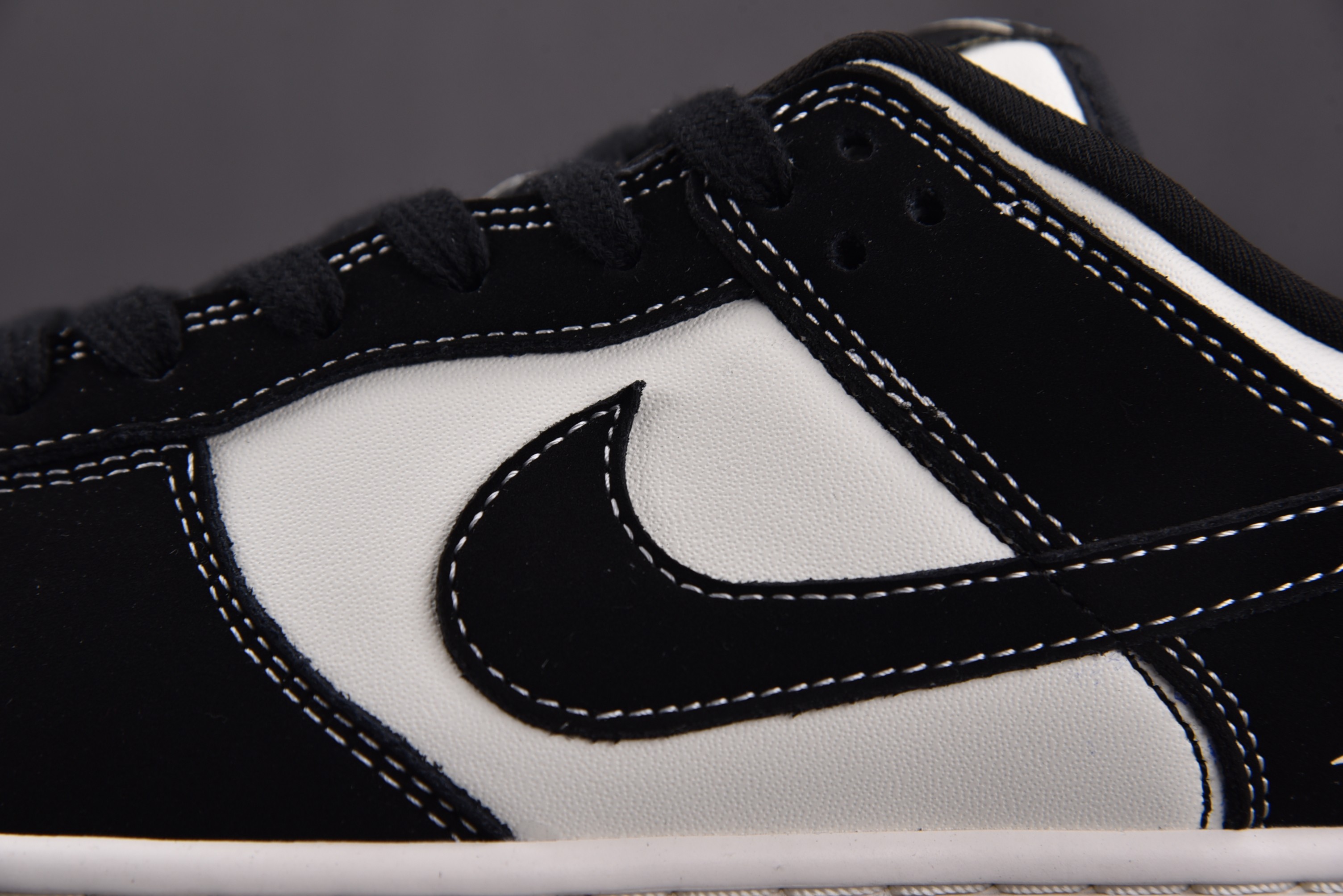 Nike Dunk Low Custom Sneakers black and white