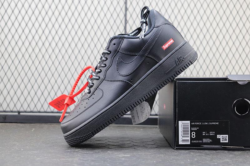 Nike Air Force 1 Low Supreme Black