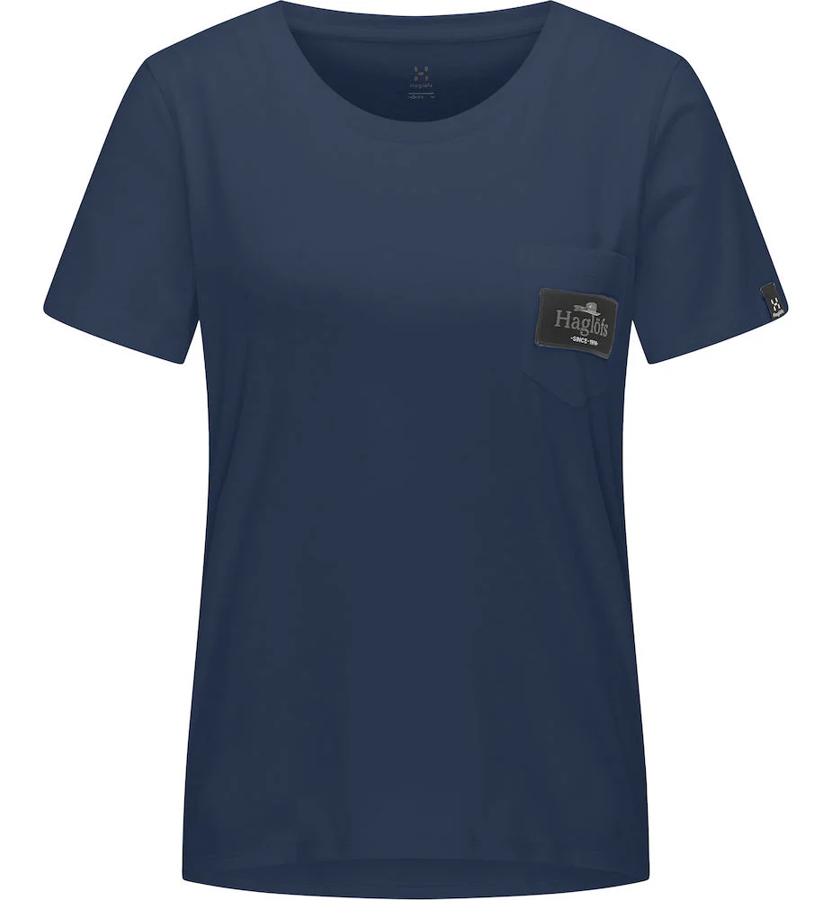 Haglöfs Mirth Tee Women Tarn Blue