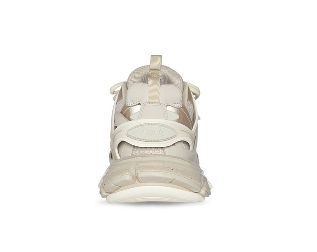 Men's Track Sneaker Recycled Sole in Beige