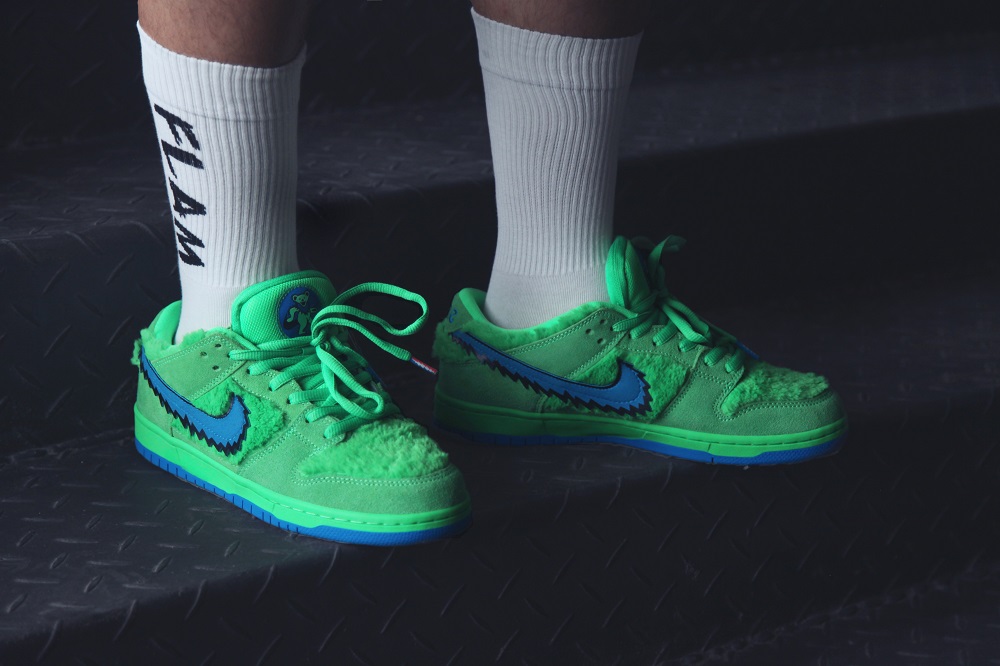 Nike SB Dunk Low Grateful Dead Bears Green/Orange/Yellow