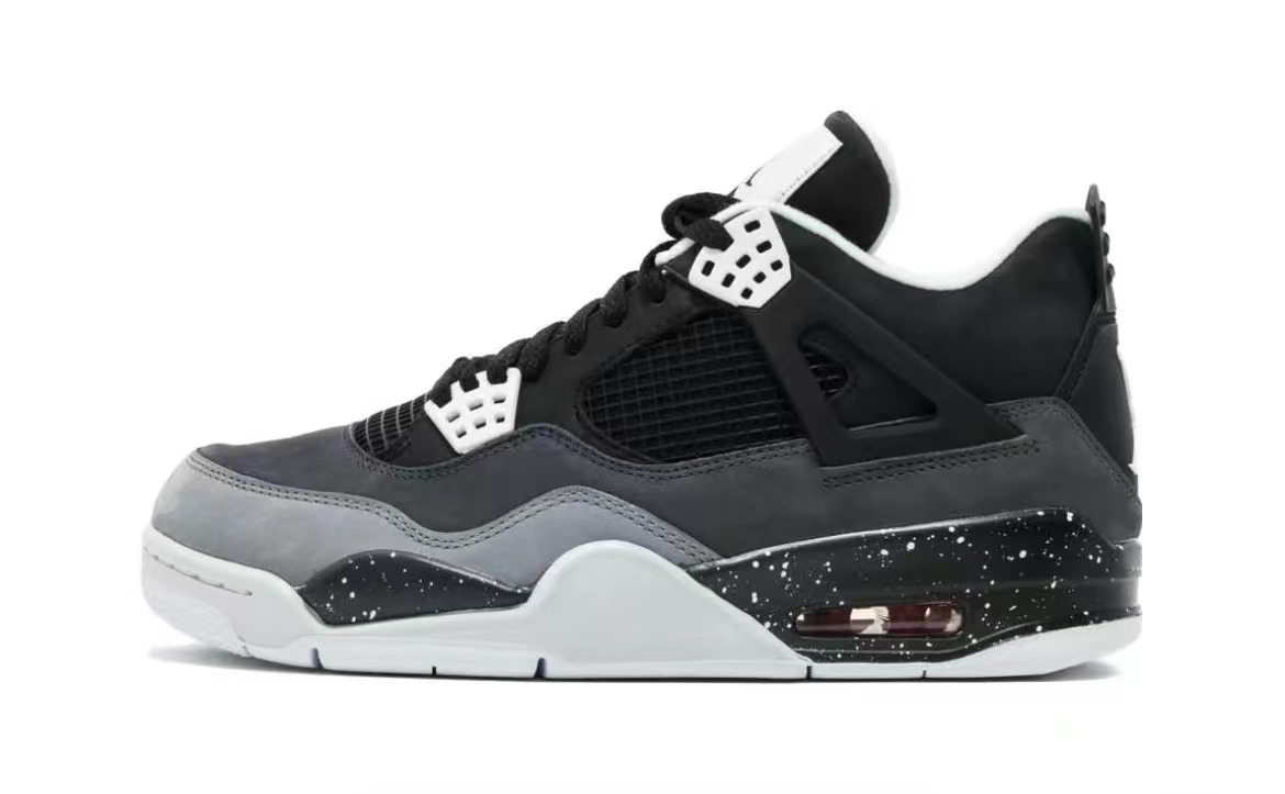 Jordan 4 Retro Fear Pack-BLACK