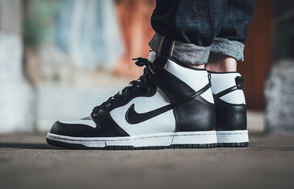 Nike Dunk High Black White (2021)