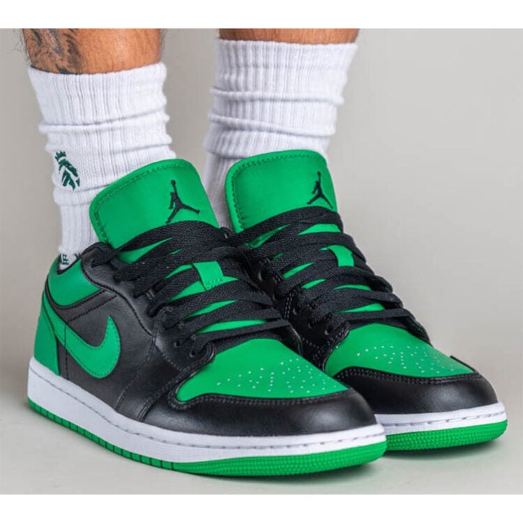 Jordan 1 Low Lucky Green