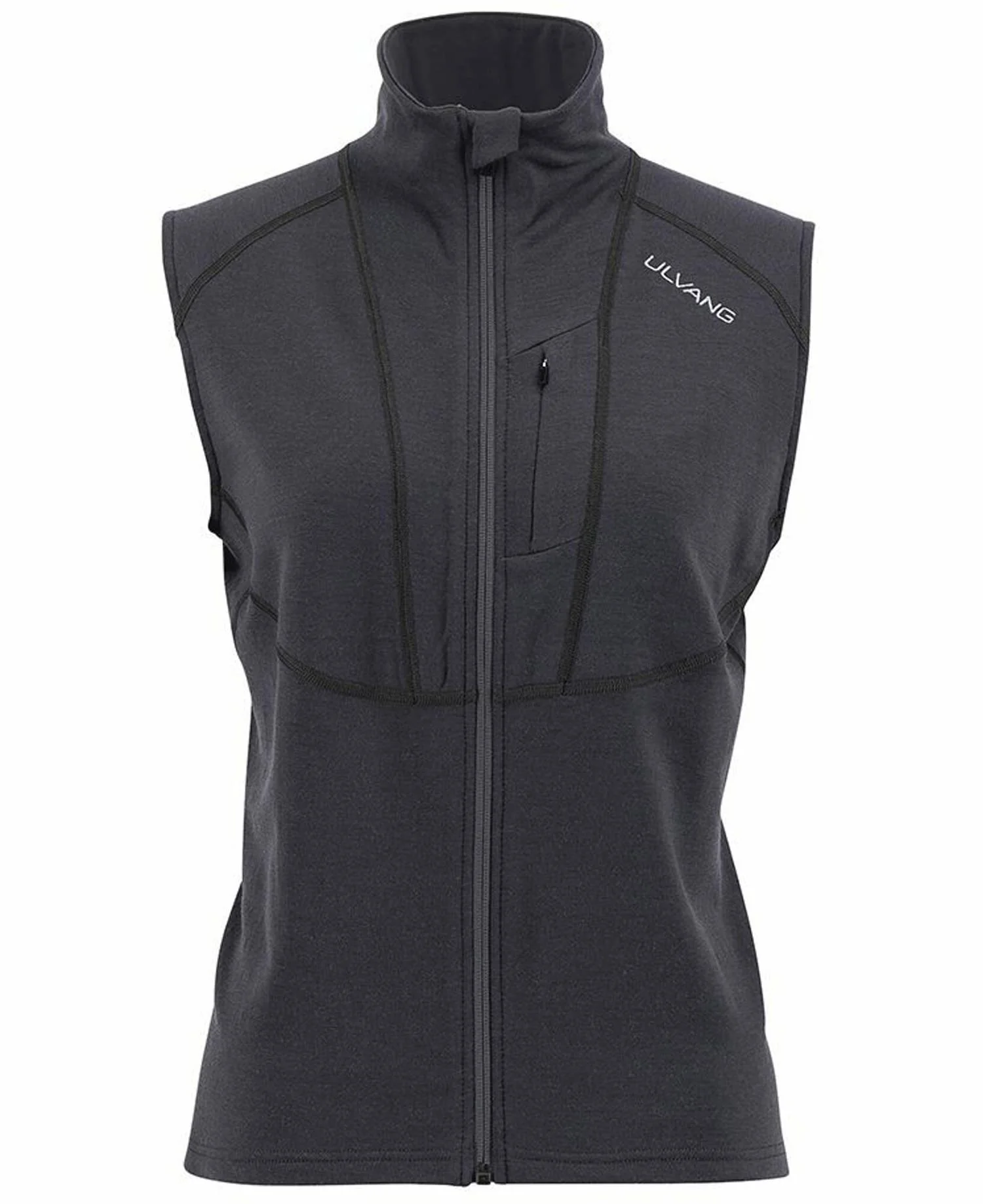 Ulvang Merino Vest Wmn Forged Iron