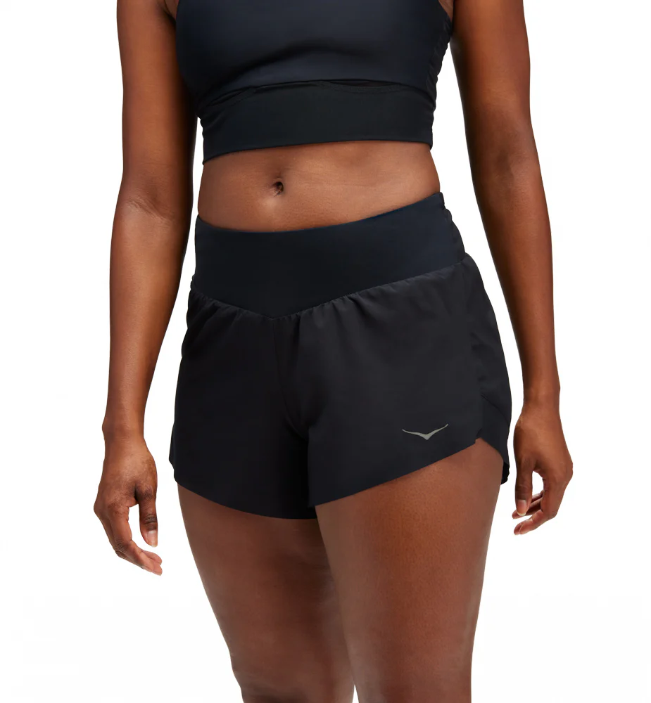 Hoka W GLIDE 4'' SHORT Black