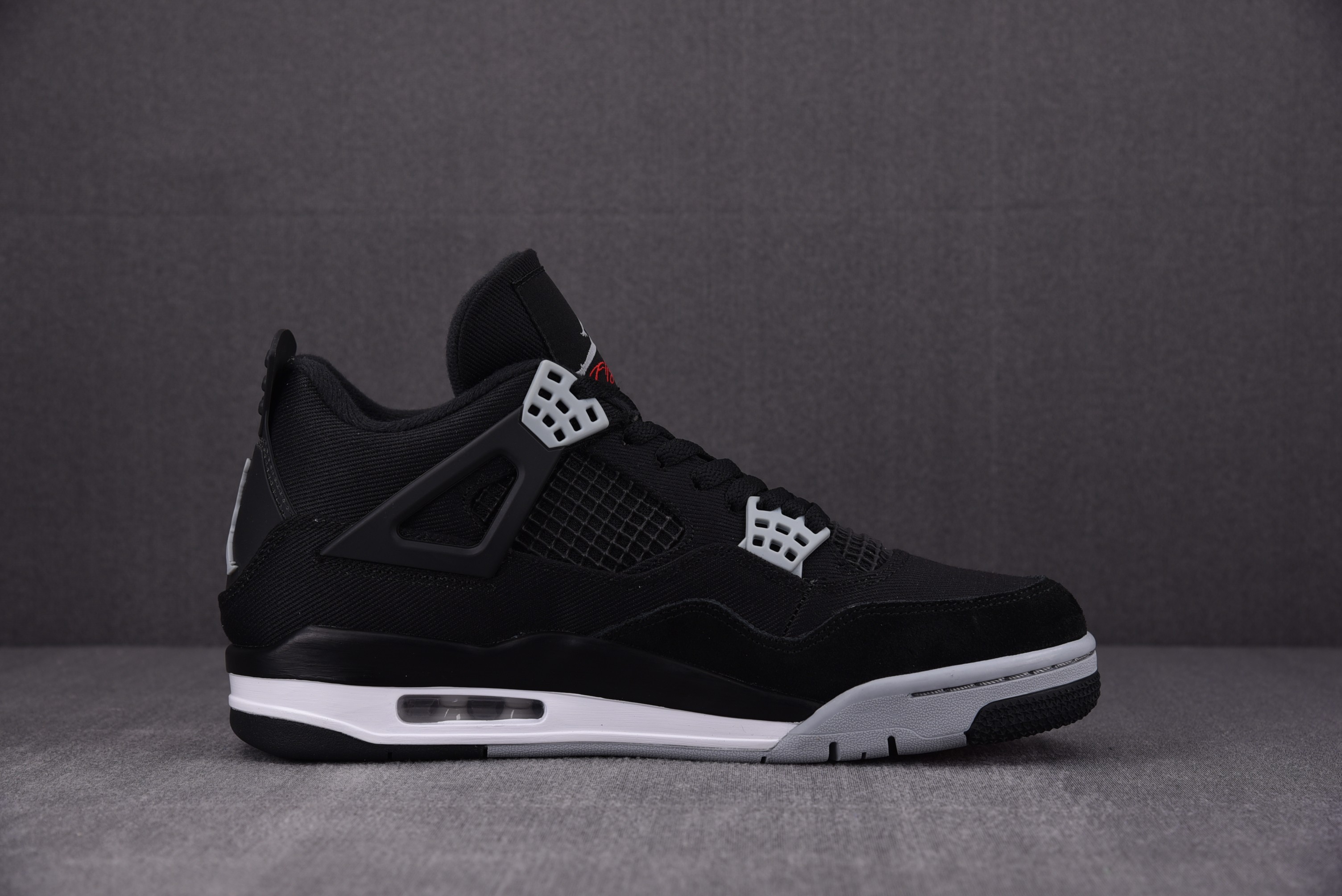 Jordan 4 Retro SE Black Canvas