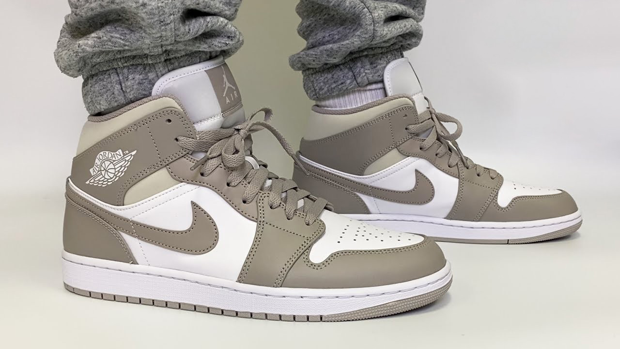 Jordan 1 Mid Linen