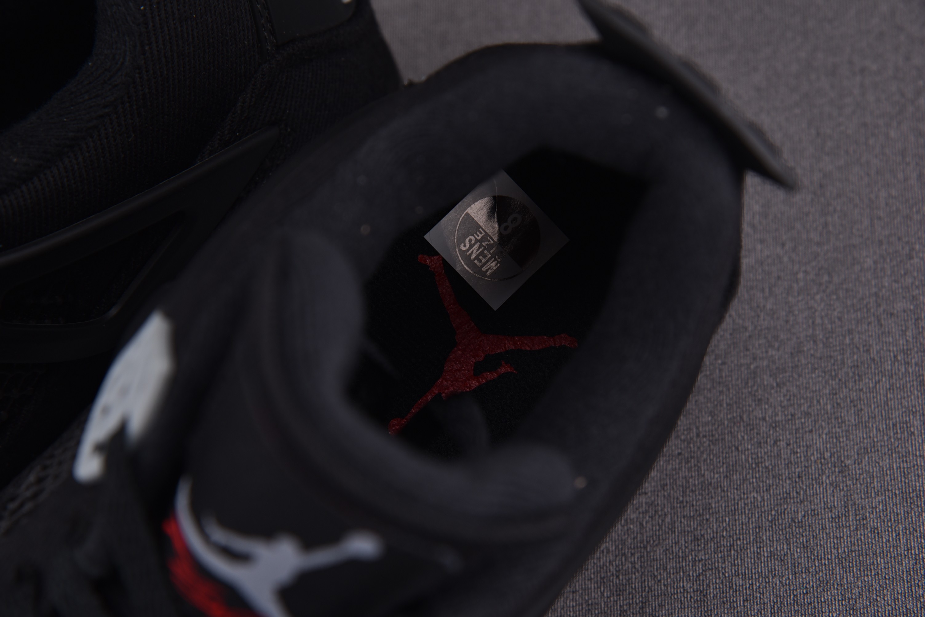 Jordan 4 Retro SE Black Canvas