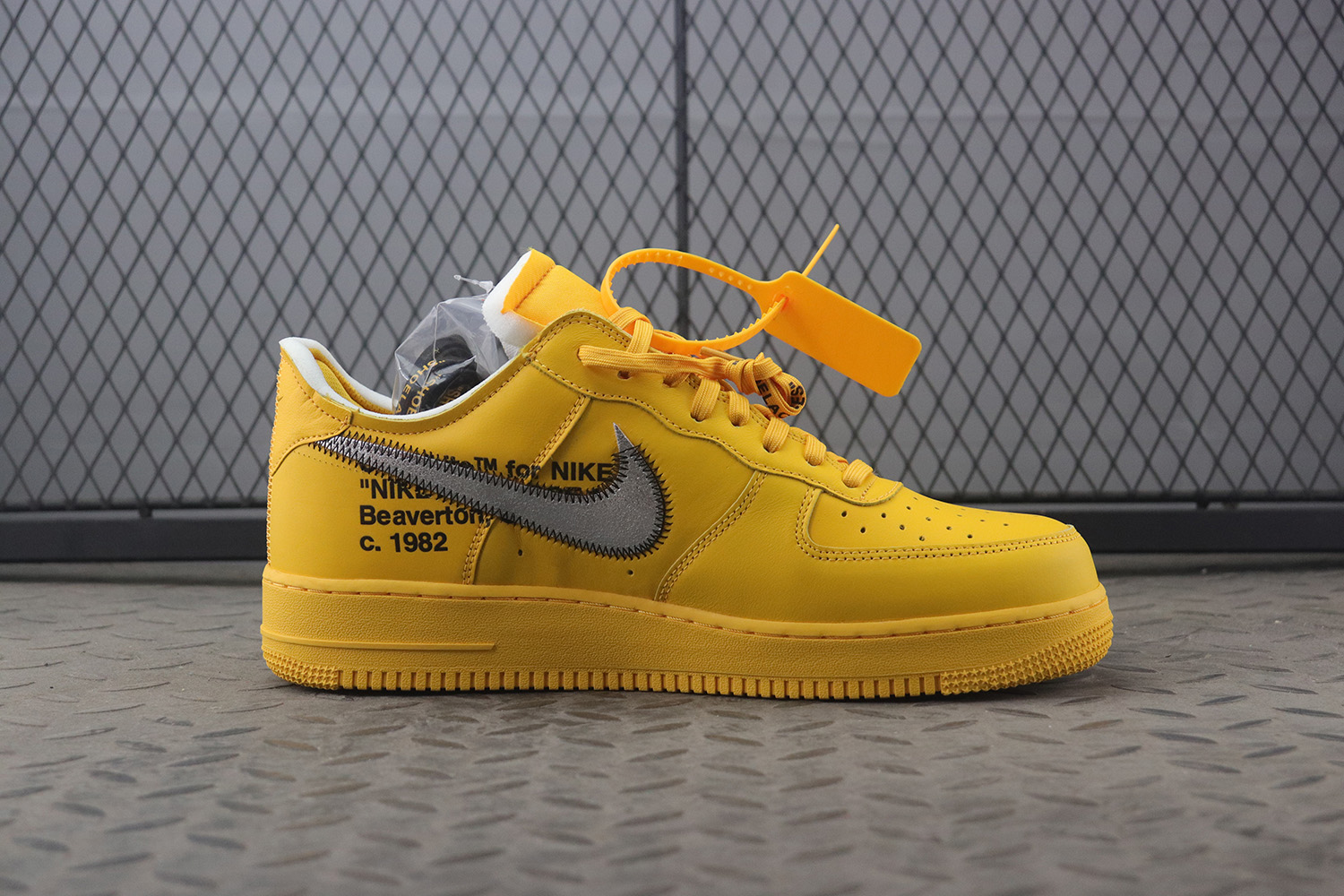 The   x Nike Air Force 1 University Gold