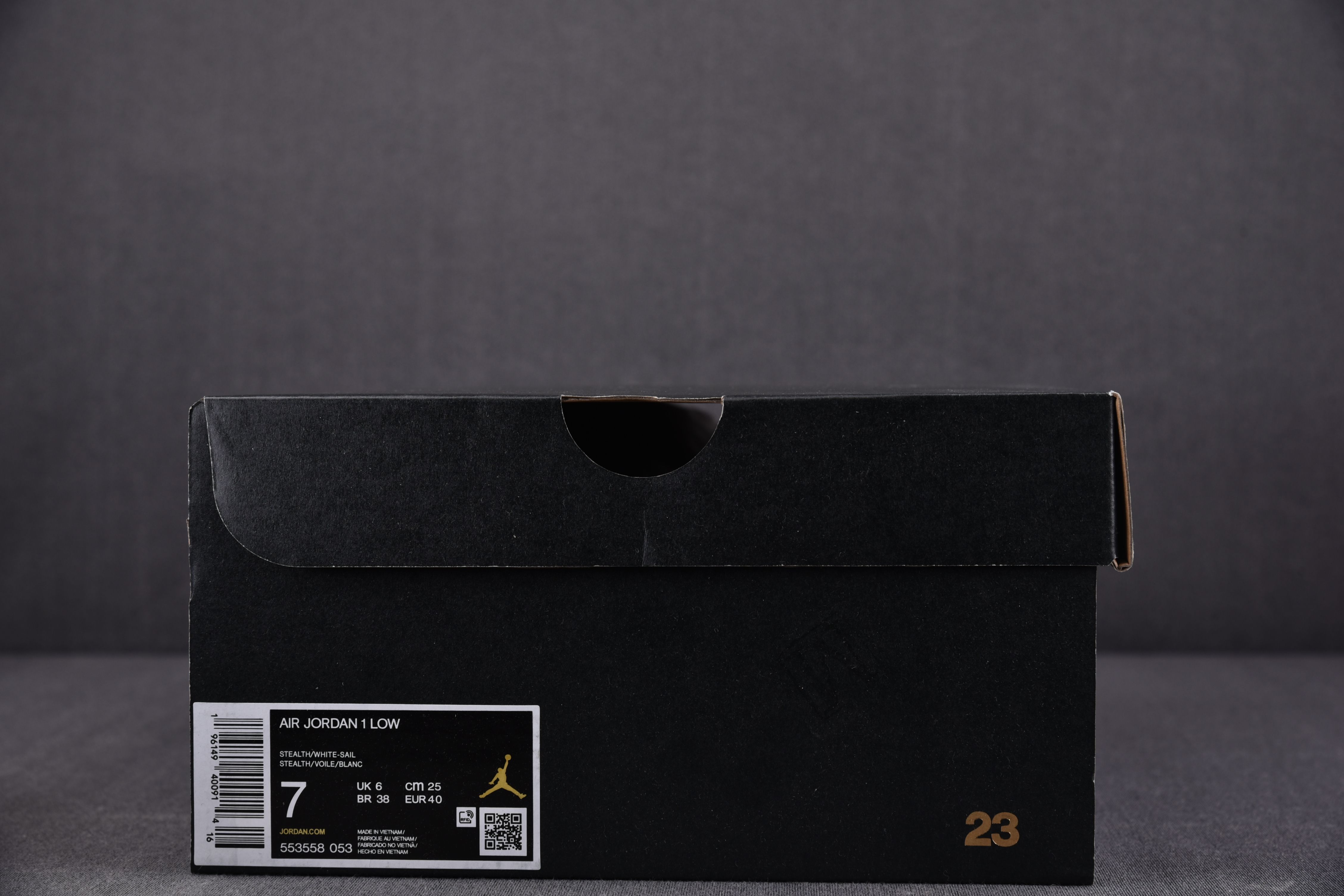 Air Jordan 1 Low Vintage Stealth Grey