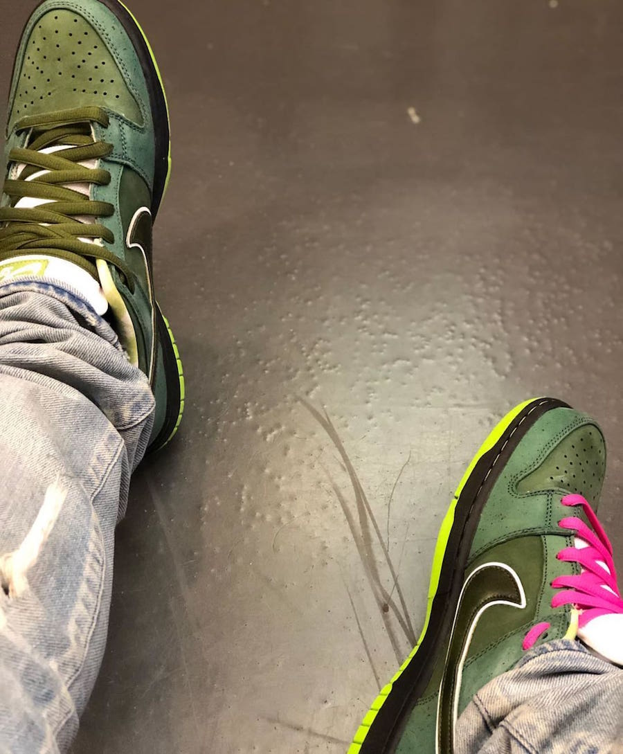 Nike SB Dunk Low Concepts Green Lobster (Regular Box)