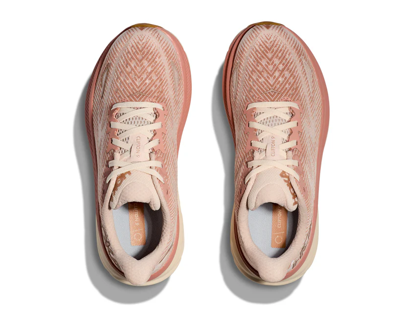 Hoka W CLIFTON 9 Sandstone / Cream