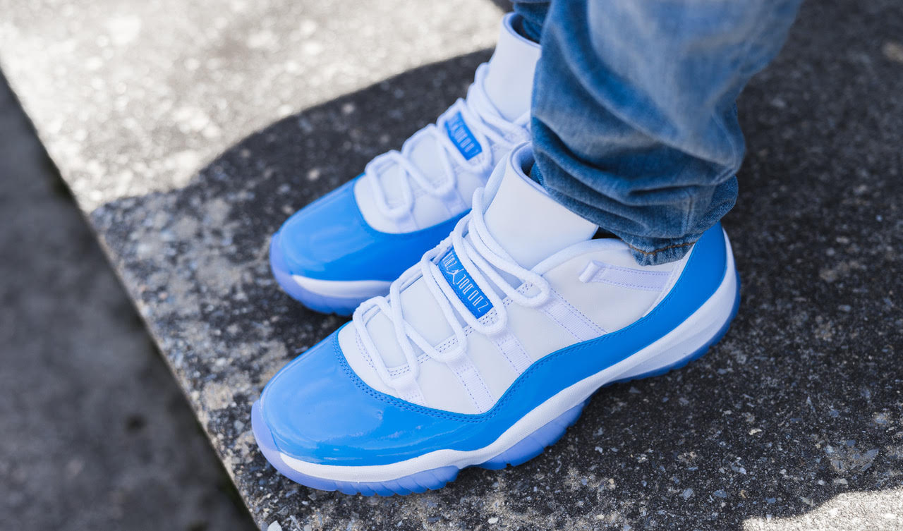 Jordan 11 Retro Low University Blue
