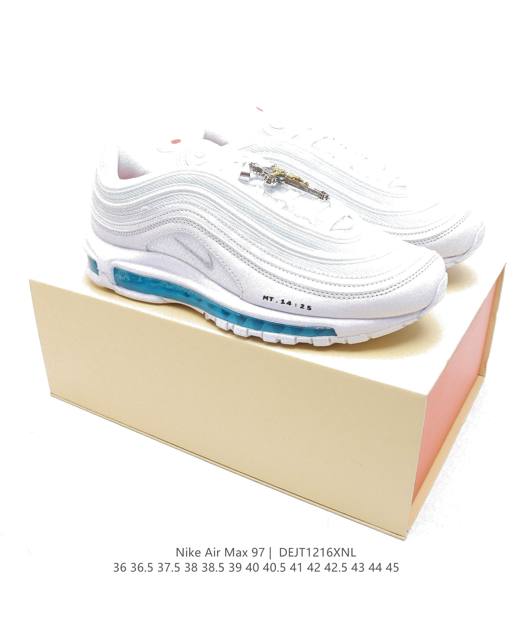Nike Air Max 97 MSCHF x INRI Jesus 921826-101 Dames & Heren Schoenen