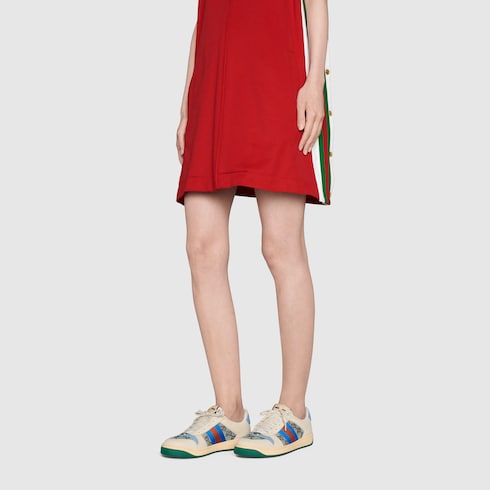 GUCCI Women's Screener sneaker with crystals