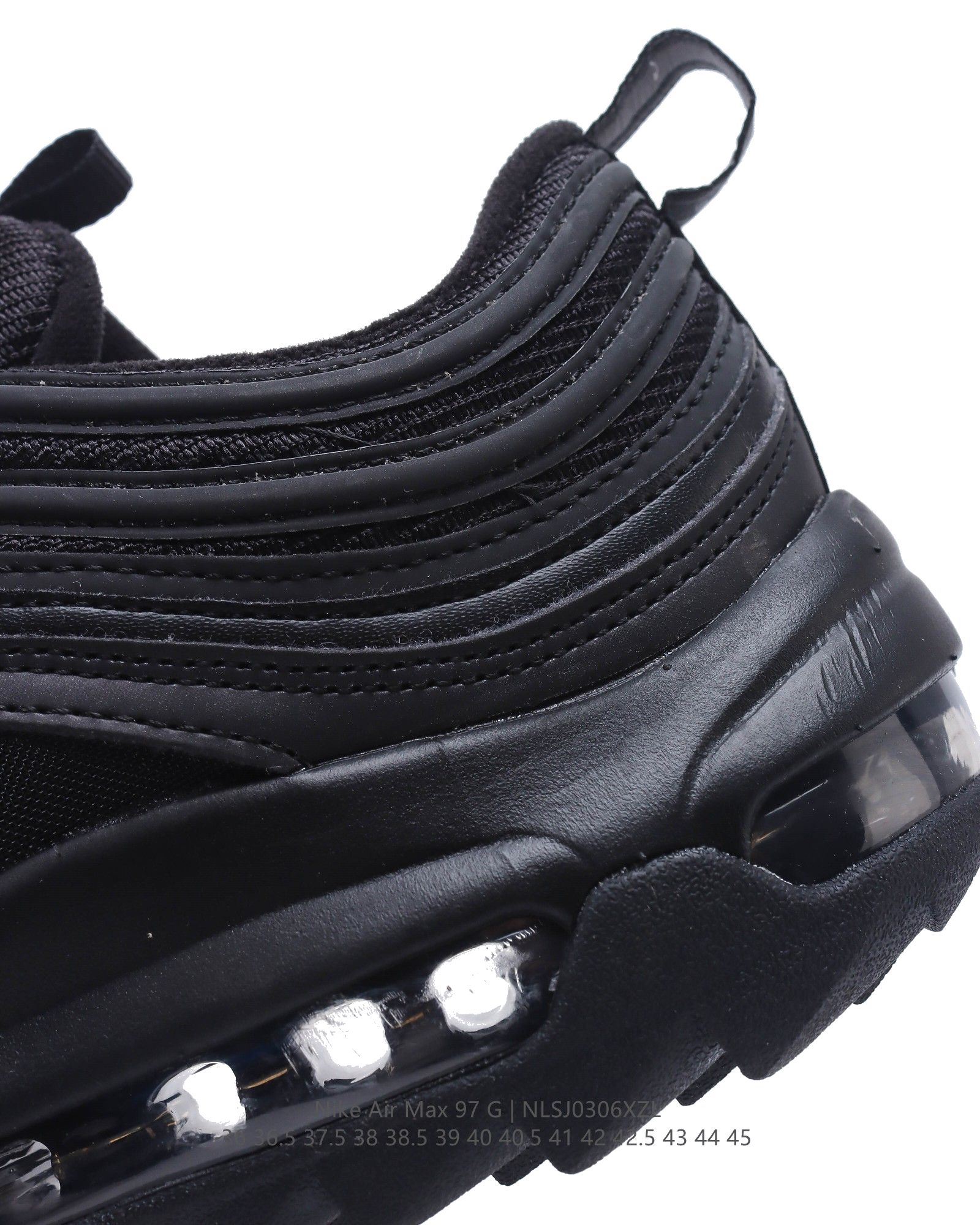 Nike Air Max 97 G Black CI7538-001 Dames & Heren Schoenen