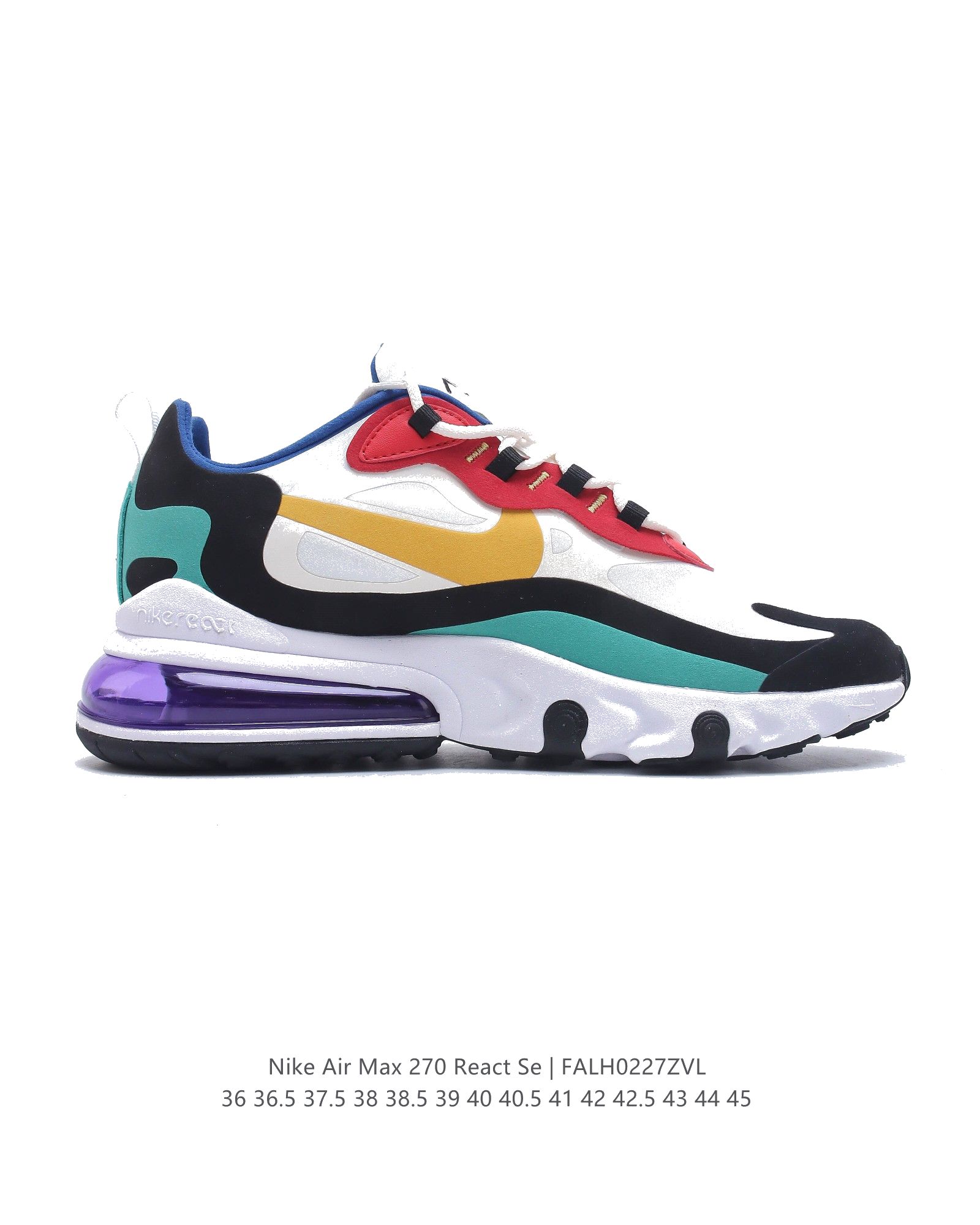 Nike Air Max 270 React Bauhaus CT1265-100 Dames & Heren Schoenen-1