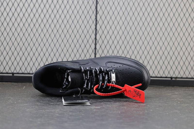 Nike Air Force 1 Low Supreme Black