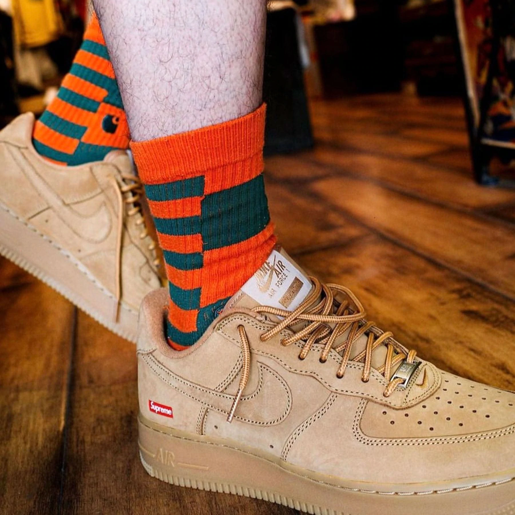 Nike Air Force 1 Low SP Supreme Wheat
