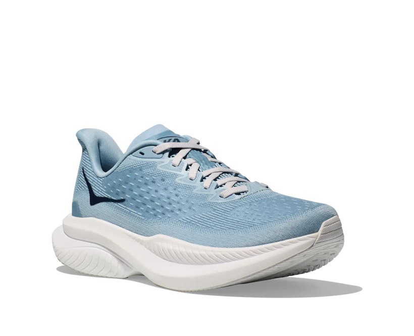 Hoka W MACH 6 LA Drizzle / White