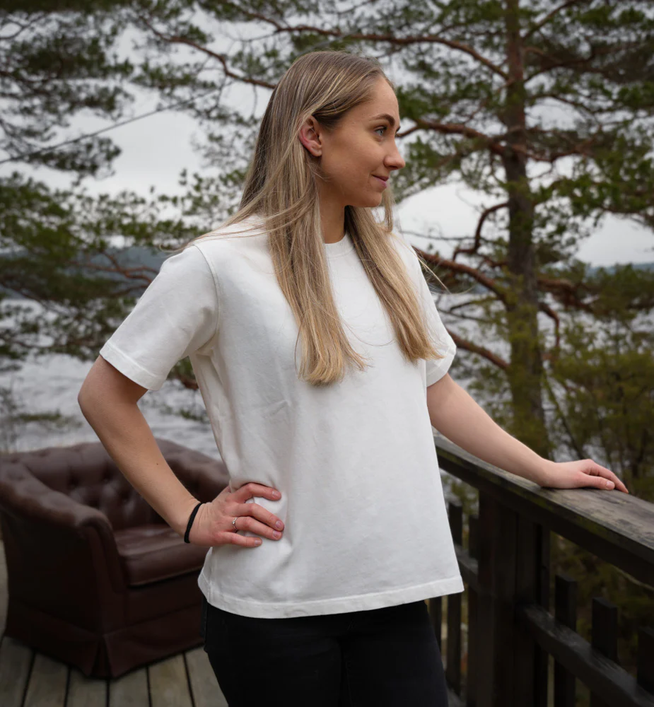 Amundsen Sports Oslo Tee Womens White