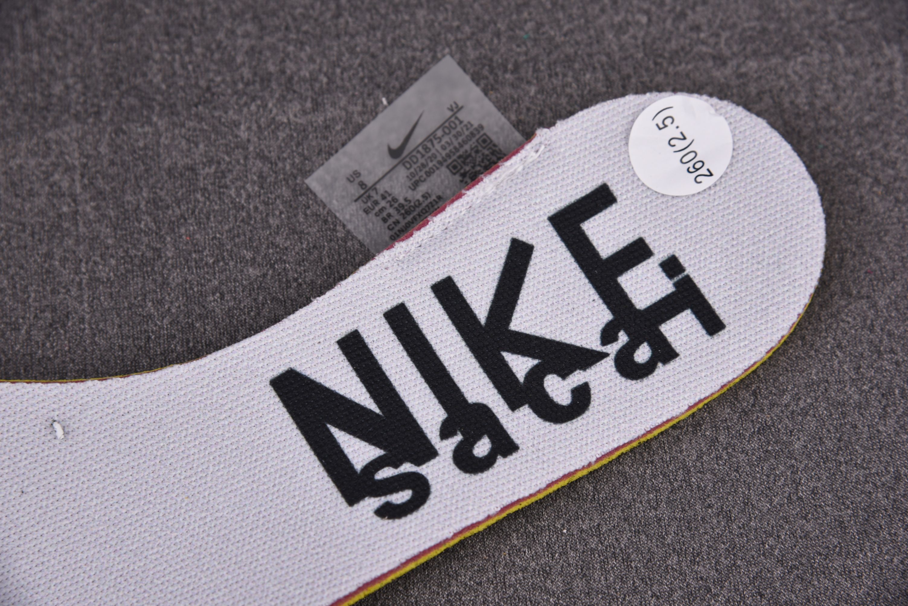 Sacai x VaporWaffle Black Gum