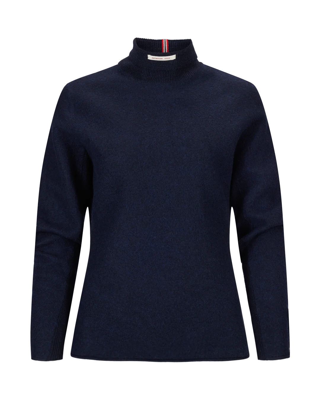 Amundsen Sports Boiled Turtle Neck Womens Faded Navy