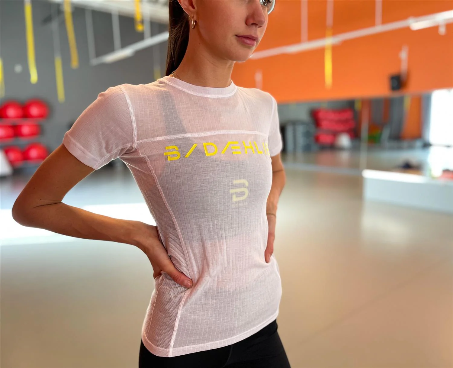 Dæhlie Performance-Tech T-Shirt Wmn Snow White