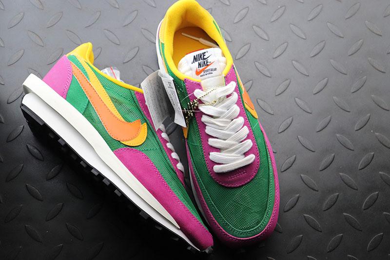 Nike LD Waffle Sacai Green Purple