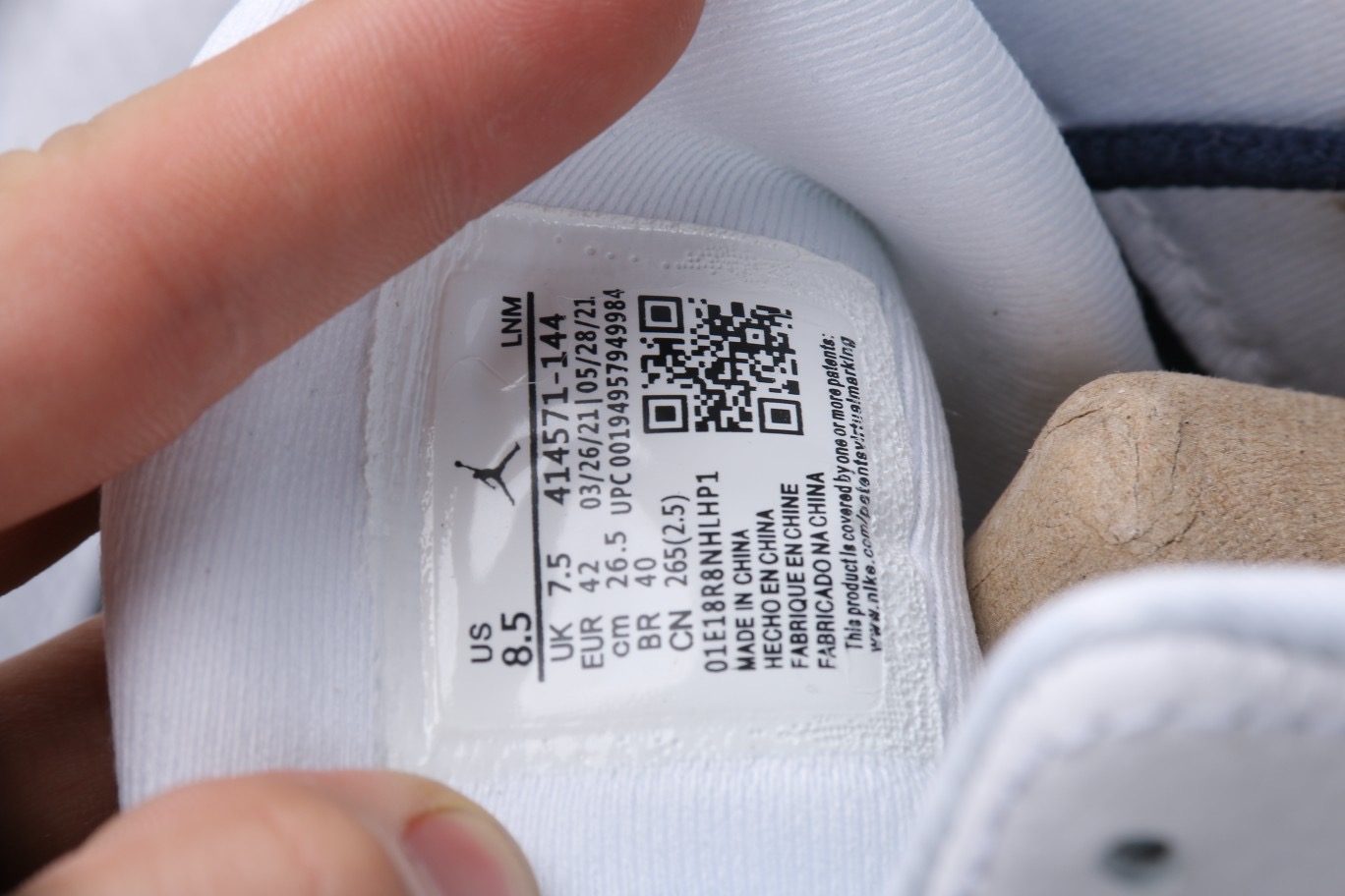 Jordan 13 Retro Obsidian Powder Blue White