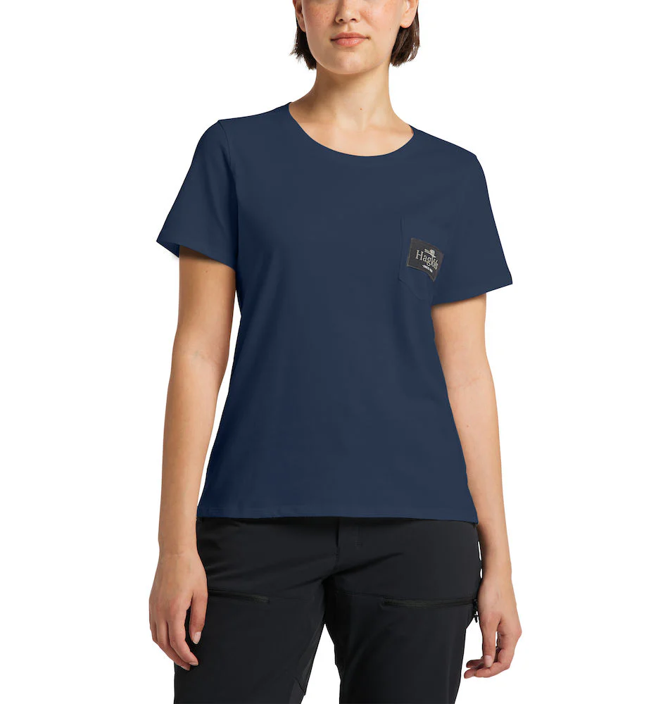 Haglöfs Mirth Tee Women Tarn Blue