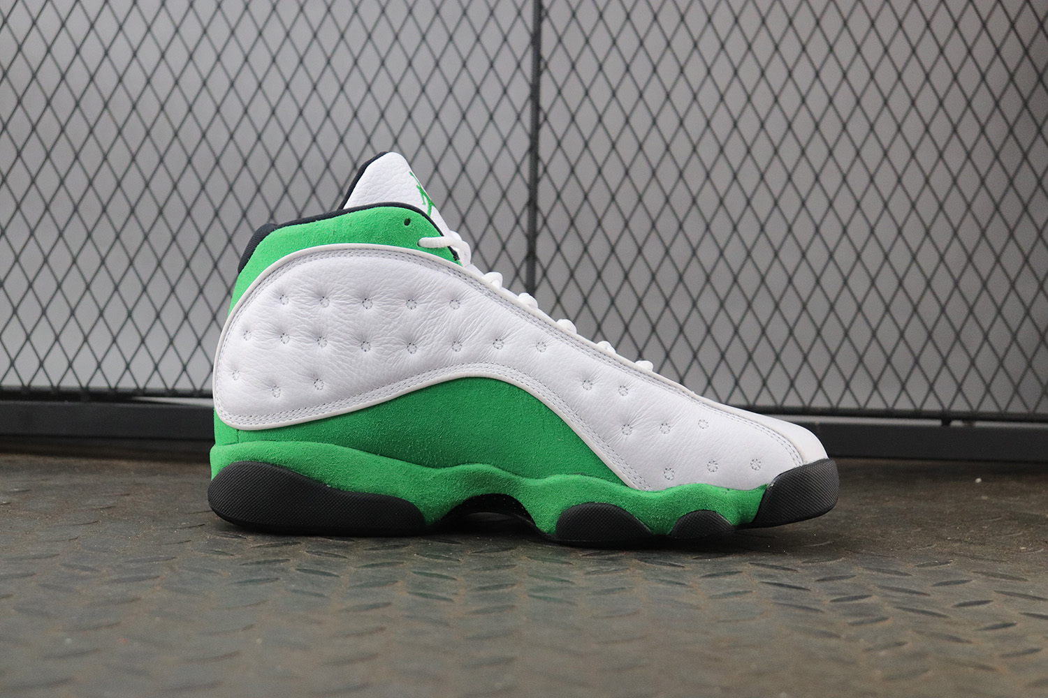 Jordan 13 Retro White Lucky Green