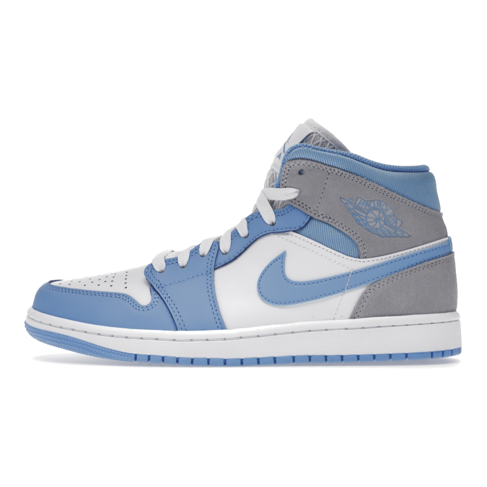 Jordan 1 Mid University Blue Grey