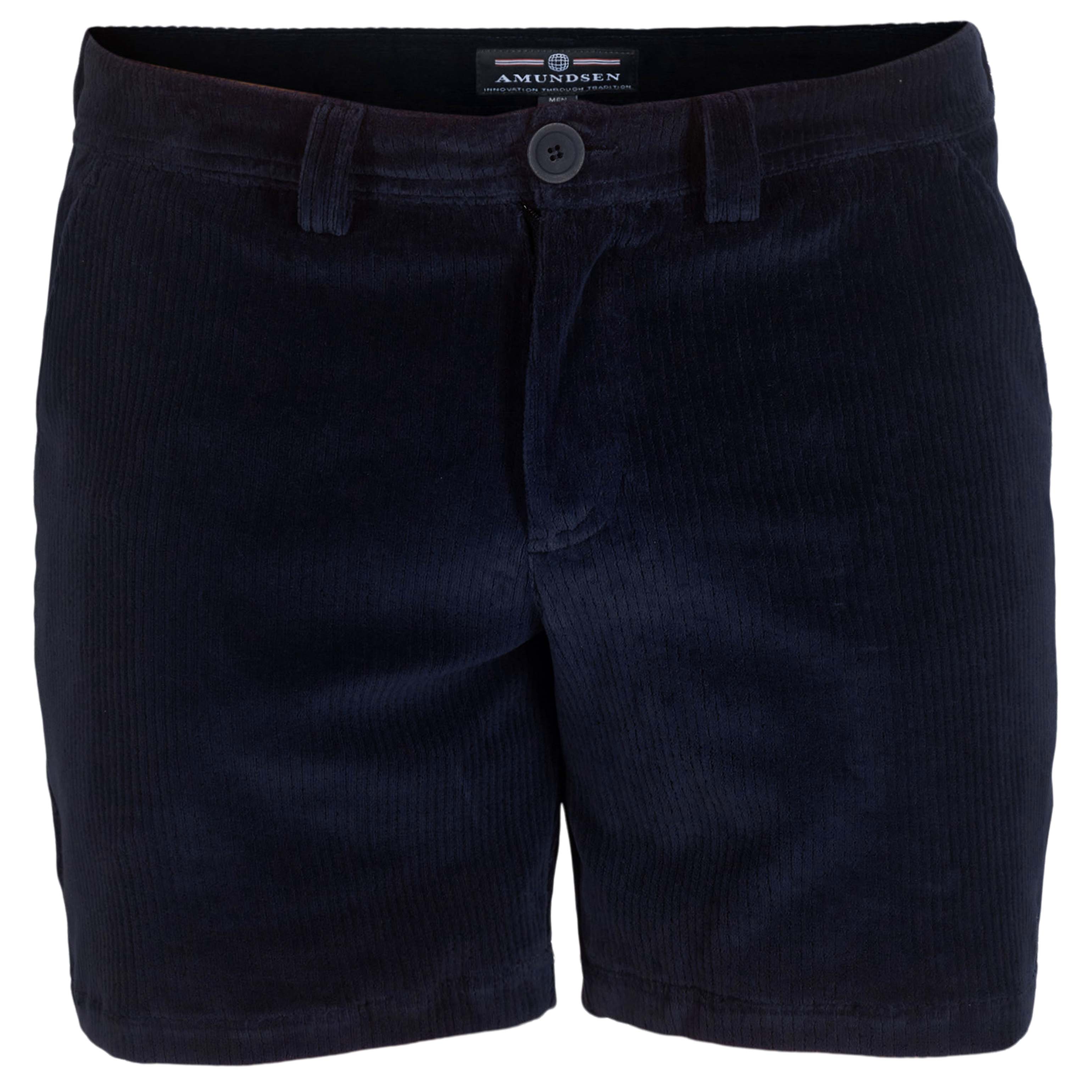 Amundsen Sports 6Incher Comfy Cord Shorts Mens Faded Navy