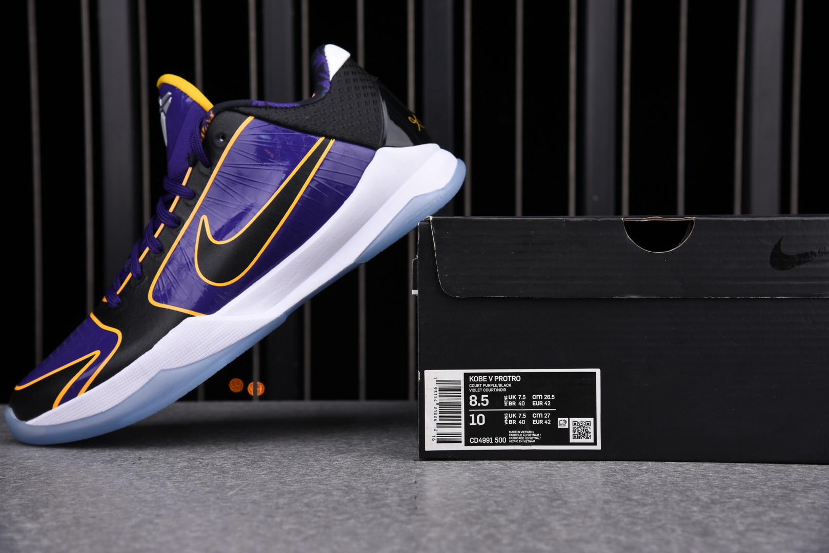 Nike Kobe 5 Protro Lakers 5x Champ