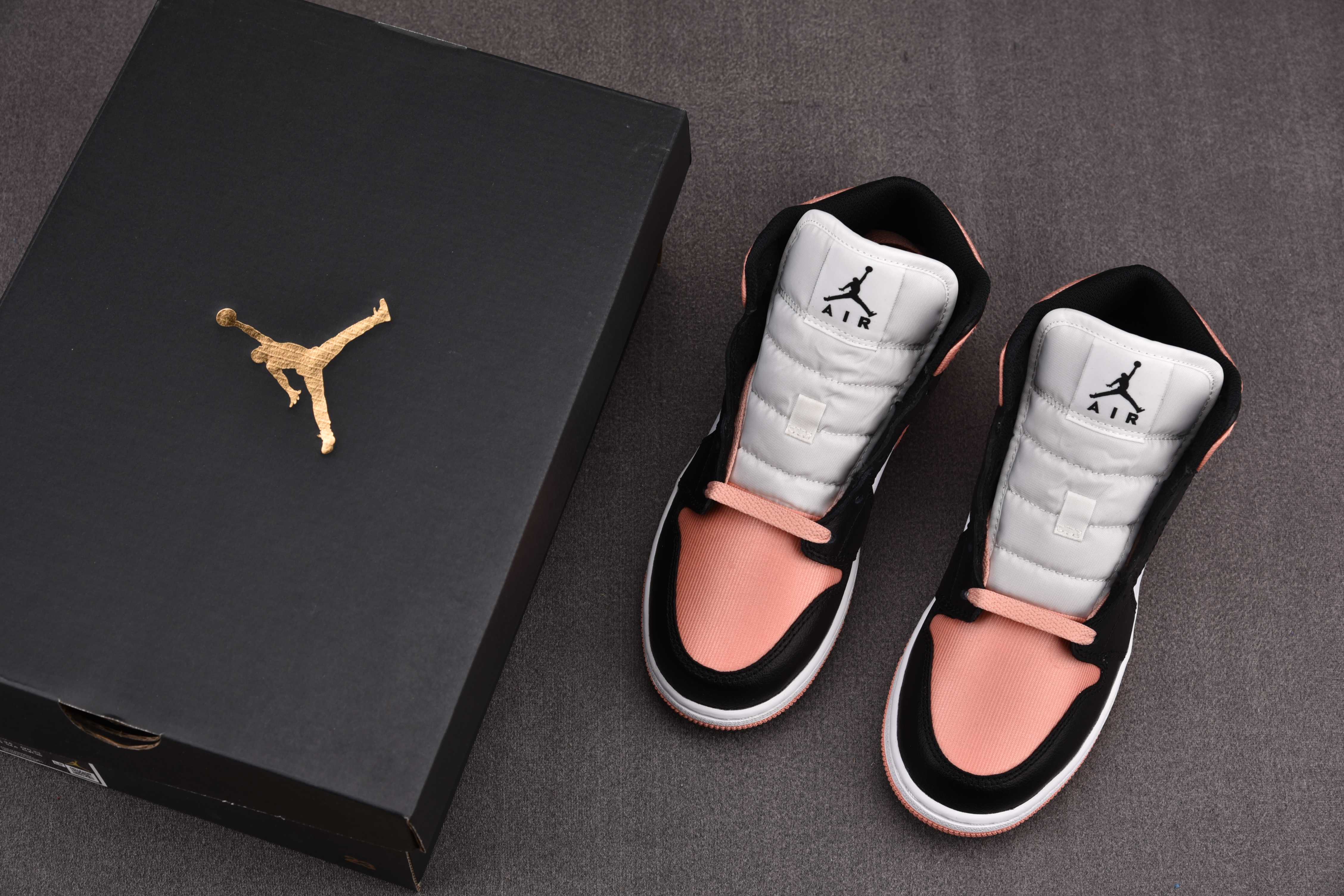 Jordan 1 Mid Light Madder Root (GS)