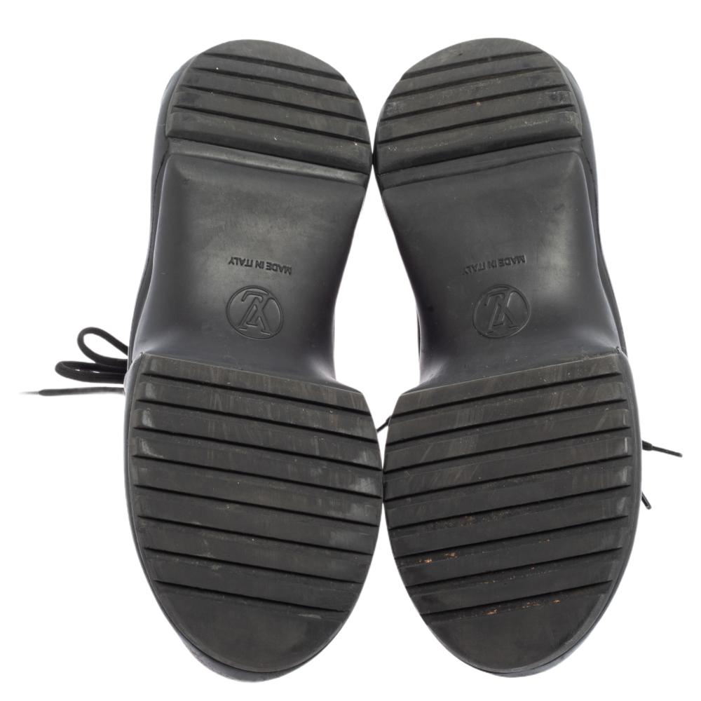 Louis Vuitton Black Monogram Canvas And Mesh LV Archlight Sneakers