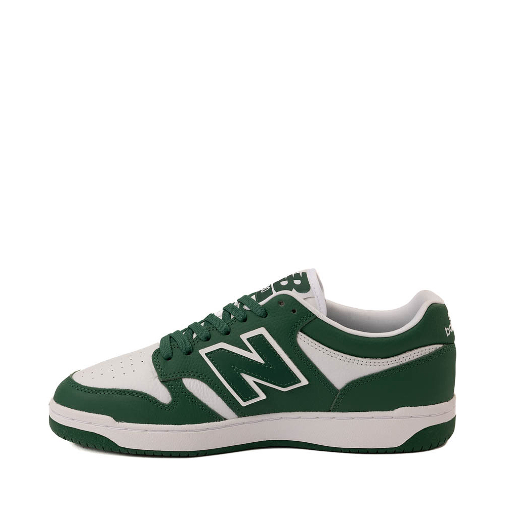 New Balance Unisex Lifestyle 480 Sneakers -  Men's/Women's-Team Forest Green / White