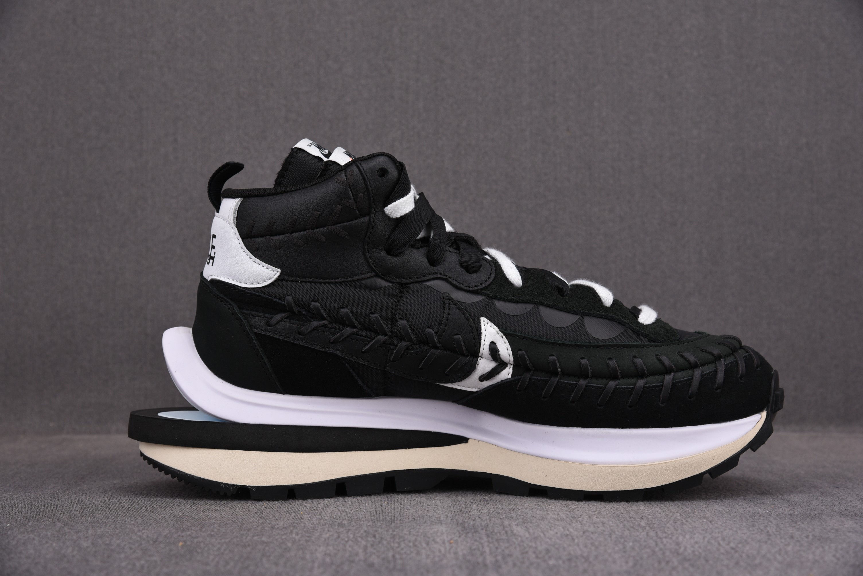 Nike Vaporwaffle sacai Jean Paul Gaultier Black White