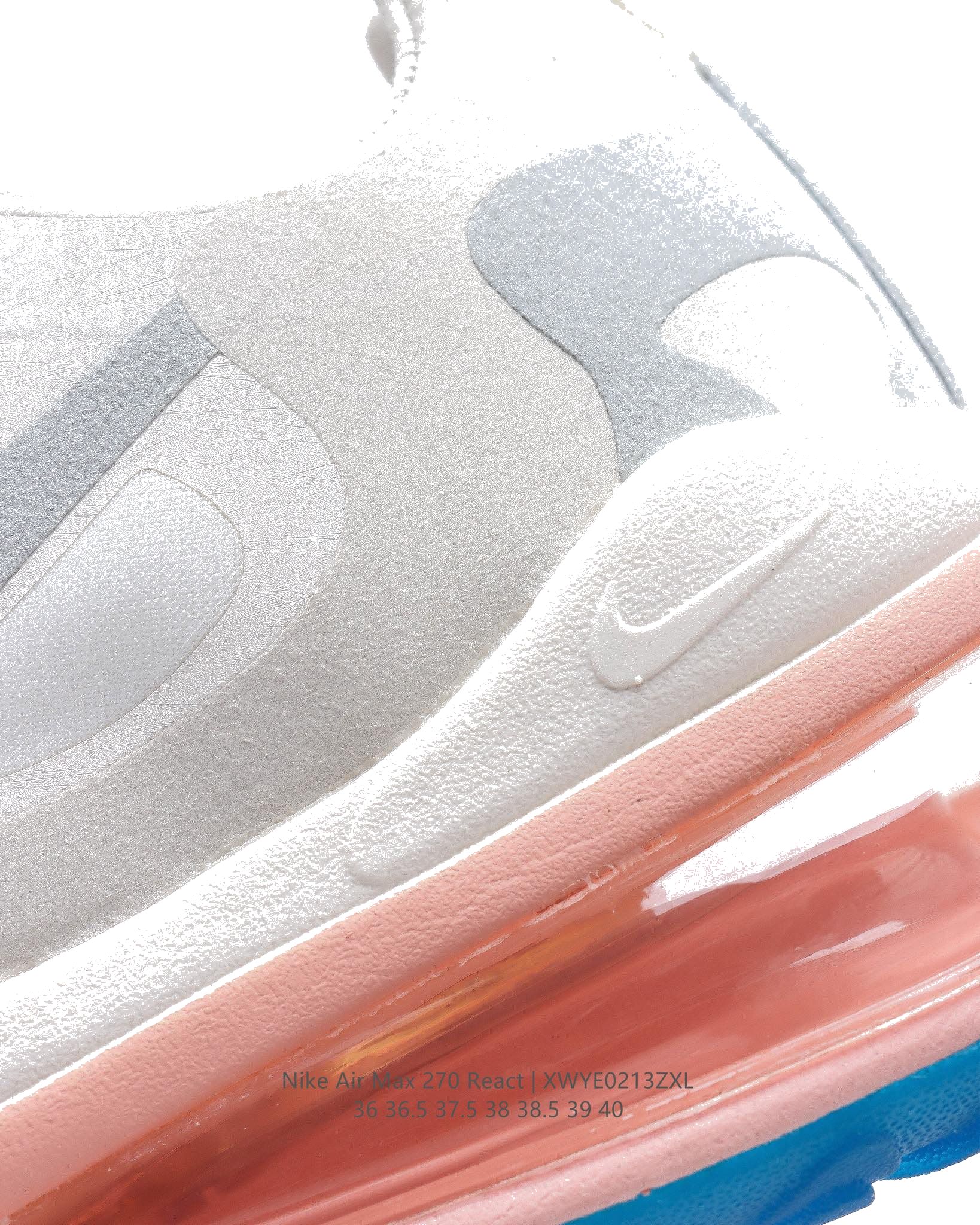 Nike Air Max 270 React SEBubble Pack Smoke GreyMulti Dames Schoenen