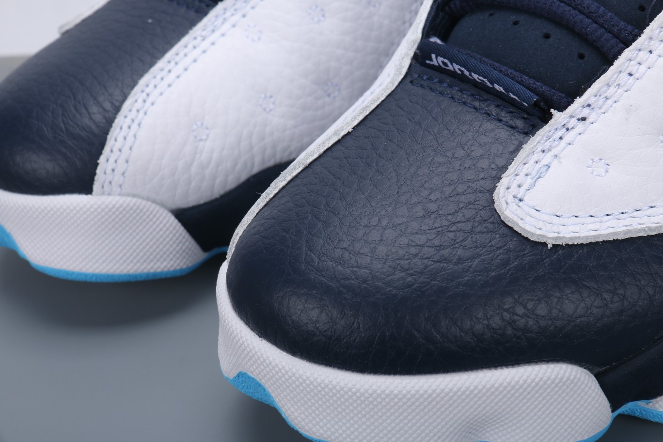 Jordan 13 Retro Obsidian Powder Blue White