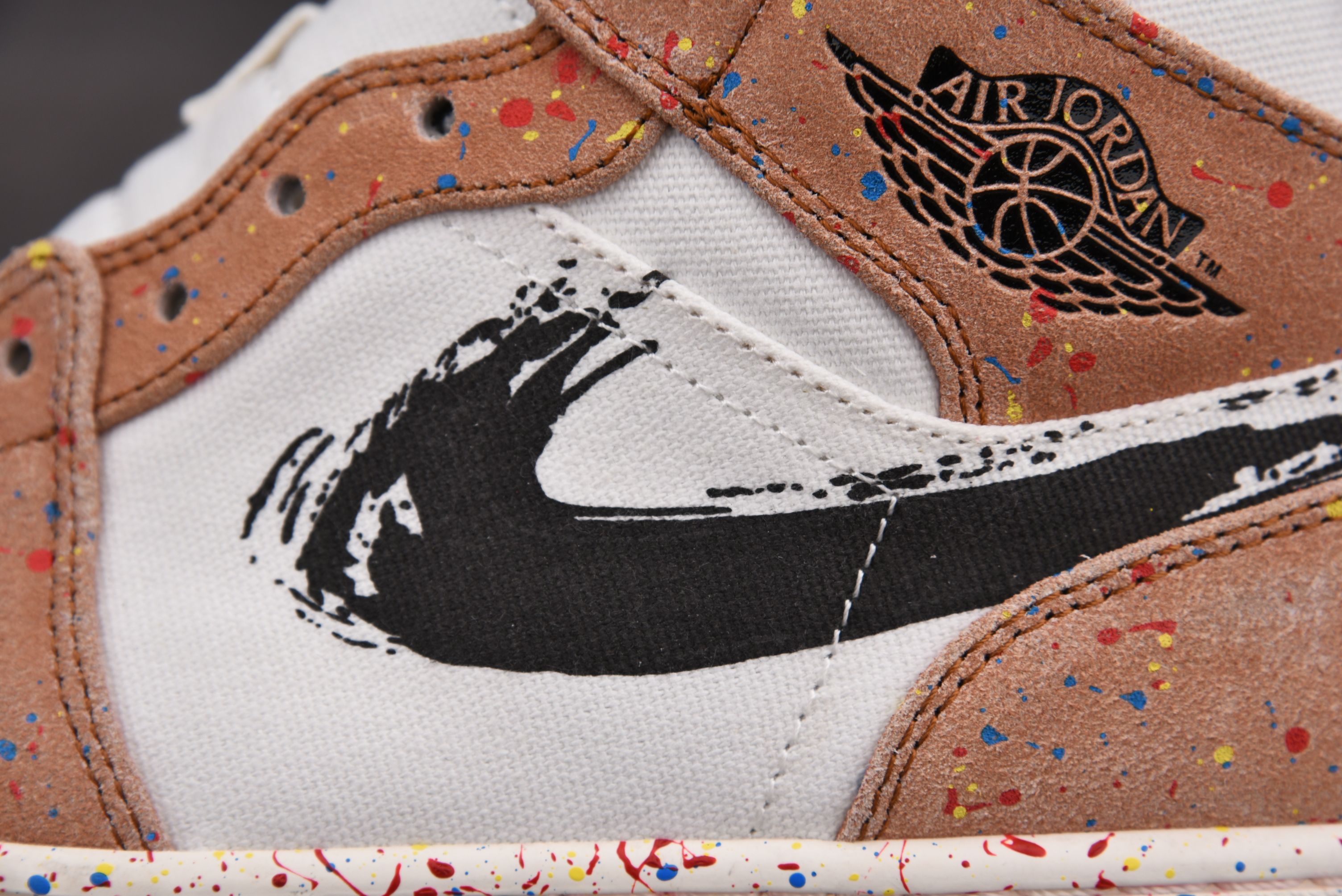 Jordan 1 Mid SE Brushstroke