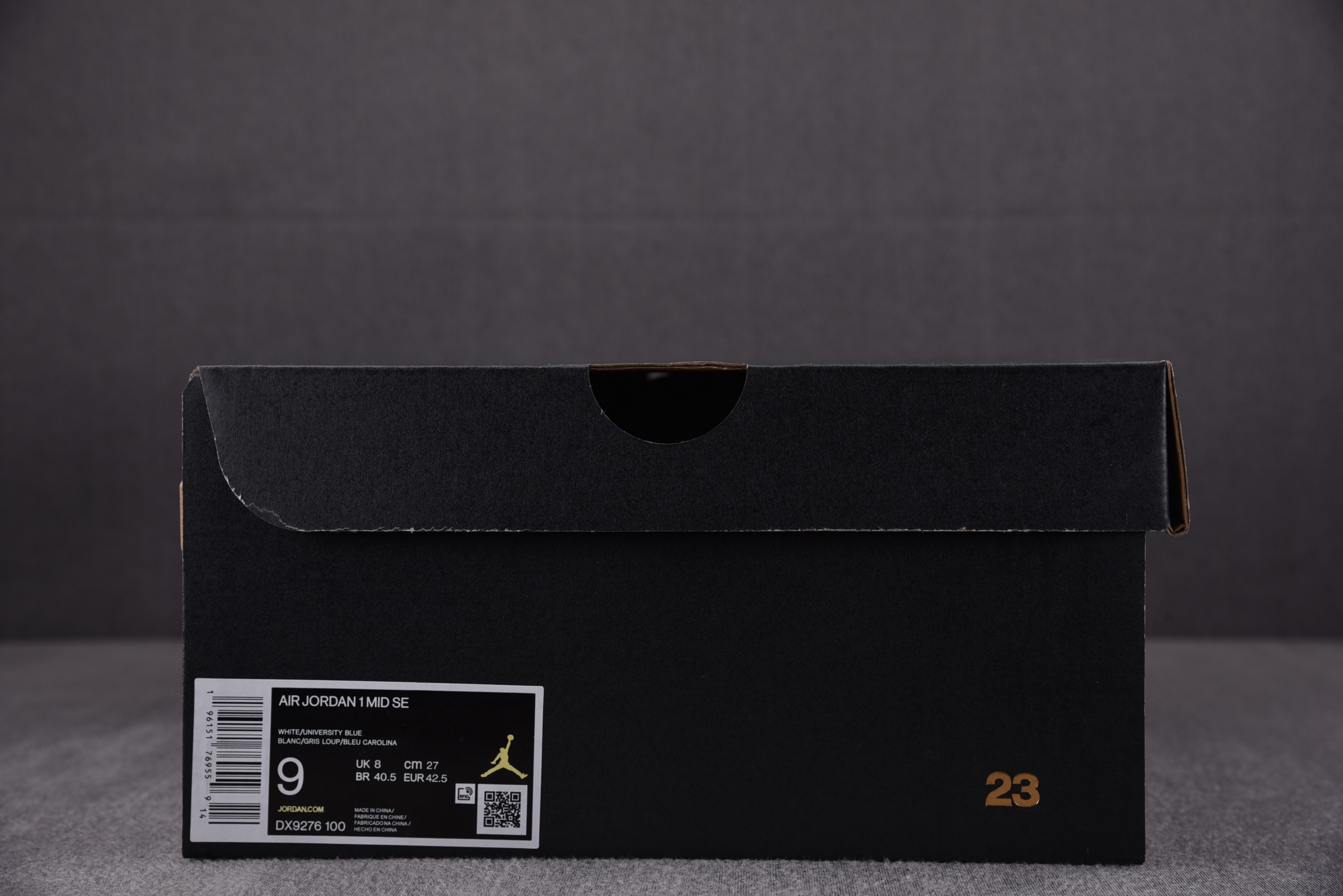 Jordan 1 Mid University Blue Grey